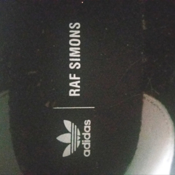 Adidas X Raf Simons Designer Rare Mens Black Detroit Runner Low Tops Size 10 - Picture 12 of 12